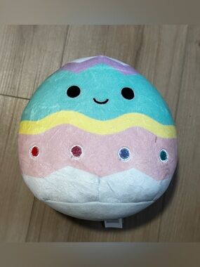 Squishmallows Egbert the Egg 4.5” Plush Kellytoy Easter Pastel Mini Plush